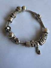 Pandora bracelet with vintage