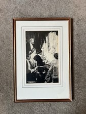 Cyrus Cuneo Etching Of A