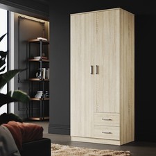 Oak door drawer wardrobe - 2,