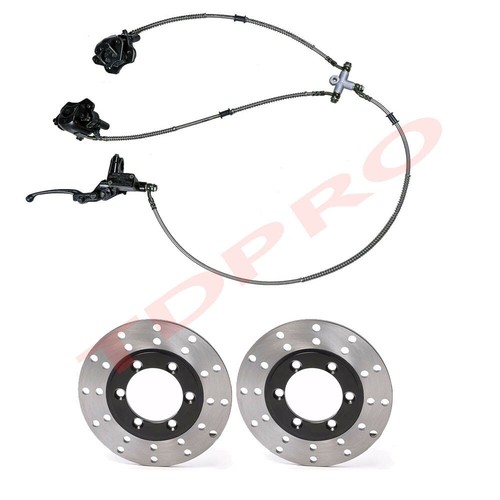 Front hydraulic twin brake - hydraulic,