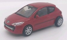 NOREV 1/87 SCALE HO GAUGE PEUGEOT 207 RED MODERN CAR VEHICLE MODEL RAILWAY