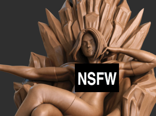 Resin figure model kit - resin,