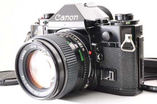Canon black film camera - black,