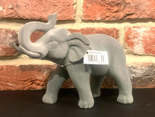 Grey Felt Elephant Ornament