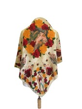 Y7# Moschino Silk Scarf