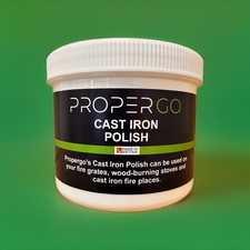 PROPERGO 500ML Stove Restorer – Restores Natural Matt Black Colour Polish Paste