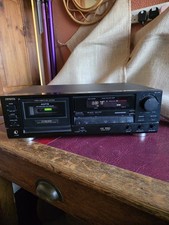 Aiwa AD-F810 AD-F810K 3 Head Cassette Deck Recorder HiFi  Black
