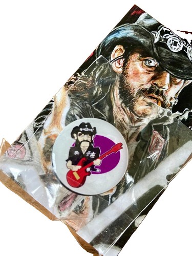 Lemmy pin badge - pin, motorhead