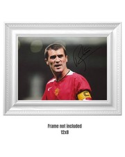 Roy Keane Hand Signed Man Utd