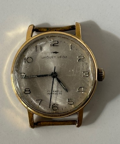 Vintage jaquet droz 17j - vintage,
