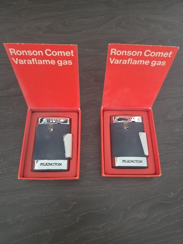 Ronson comet lighters - 2,