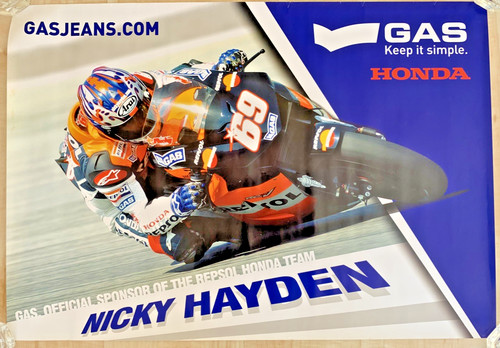 Nicky hayden official gasjeans - hayden,