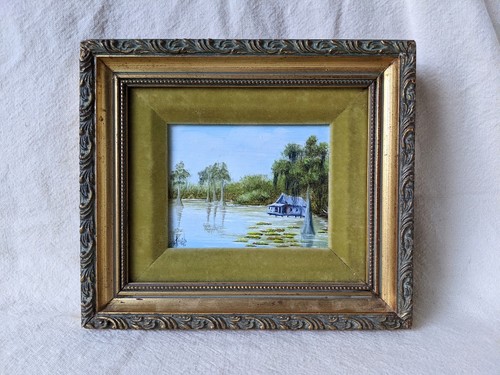 Framed original miniature - framed,