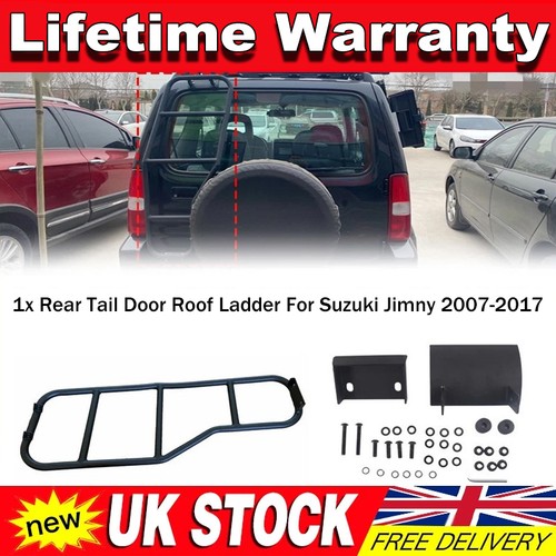 Rear tail door - roof, ladder