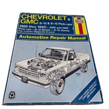 Chevy GMC S10 S15 Pick-Ups Blazer & Jimmy 1982-1993 Haynes Repair Manual 24070
