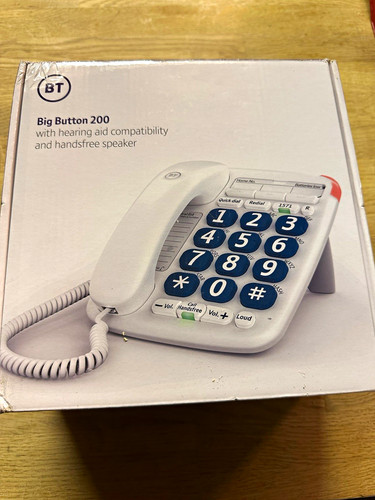 Big button 200 corded - bt,