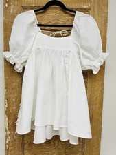 Joslin 6 White Elle Linen