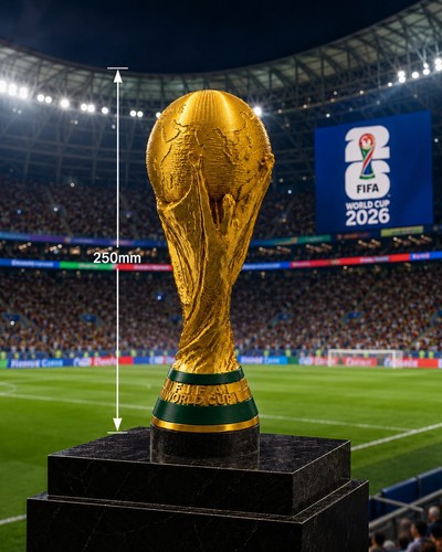 Fifa world cup replica trophy - world,