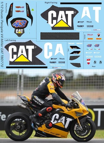 Decals for ducati - 1/12,