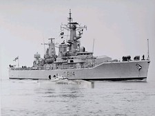 HMS AJAX 10ins X 8ins Black