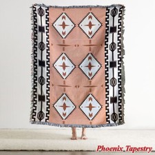 Navajo tribal cotton - cotton, throw