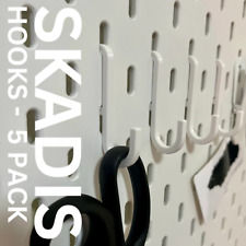 5x Ikea Skadis J Hooks Peg