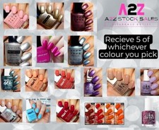 5x Avon Mark Gel, True Colour, Color Trend Nail Enamel/Polish 10ml, 8ml