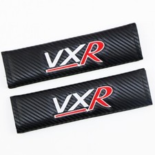 VAUXHALL VXR Carbon Fibre seat belt shoulder pads. Corsa Astra Mariva Zafira etc