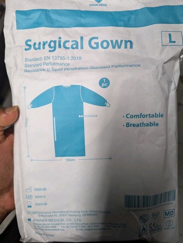 100x isolation gown - 100x,