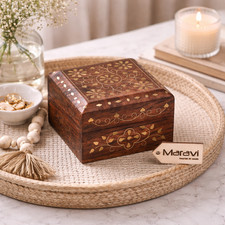 Riyana Trinket Square Wooden