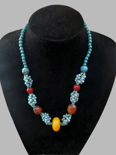 Vintage chunky boho statement - chunky,