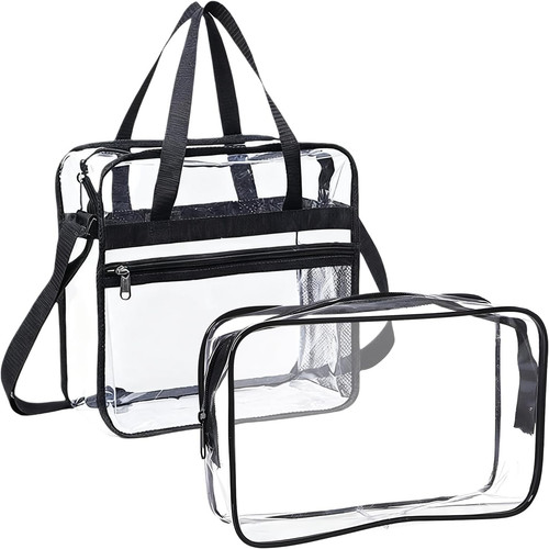 Clear tote bag large - tote,