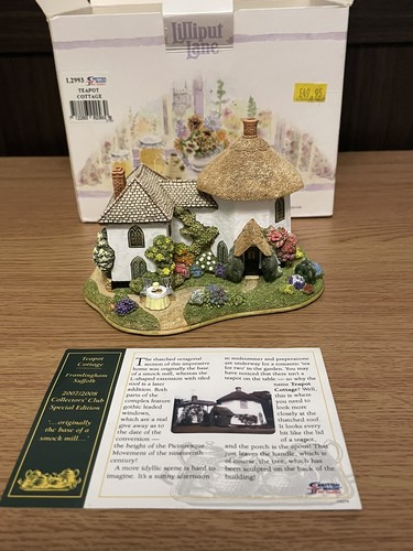 Lilliput lane teapot cottage - lilliput,