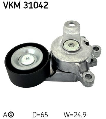 Ribbed belt tensioner - tensioner, skf