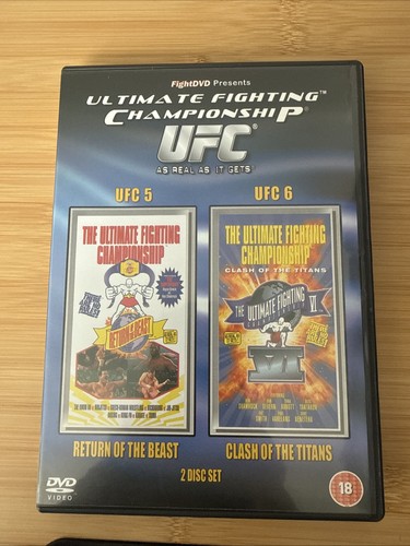 Ufc 2 disc dvd - 6, (18)