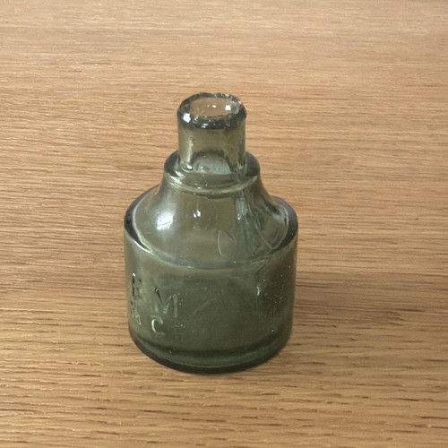 Antique co ink bottle - fm,