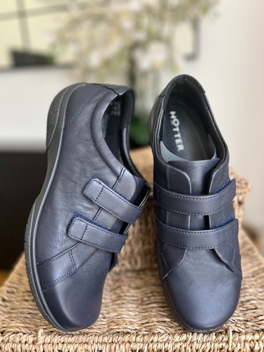 Hotter leap leather shoes - leap, size
