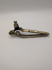 Brass Squirrel Nutcrackers