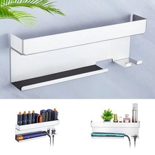 WAYASI Hair Dryer Holder Wall Mount, Hair Straightener Holder for Curling Iron S