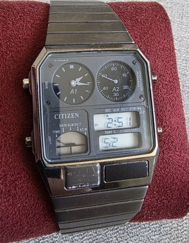 Vintage citizen ana digi temp - citizen,