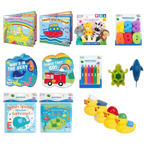 Bath wind toys - wind, rubber