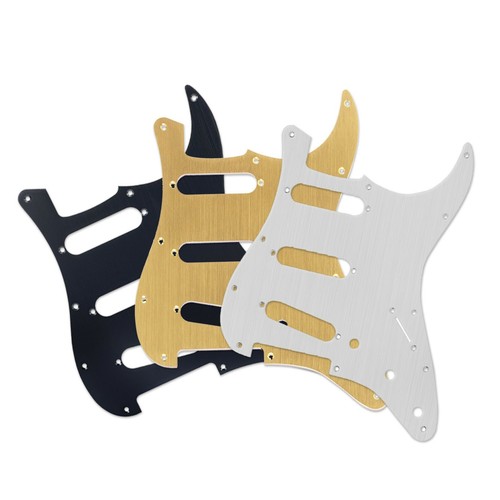 Brushed aluminium stratocaster - aluminium,