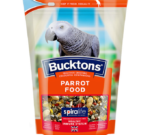 5kg bucktons parrot food - bucktons,