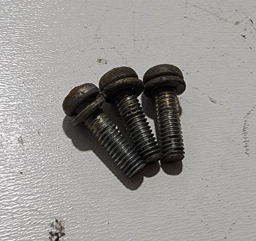 Carburetor cap mount screws - cap,