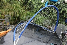 PAIR of Team Skills football posts goal portable 5-aside hockey