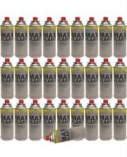 28 x BUTANE GAS BOTTLE CANISTERS FOR PORTABLE STOVES COOKERS GRILL WEEDS HEATERS