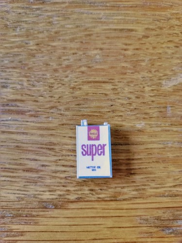 Shell super motor oil can - , for