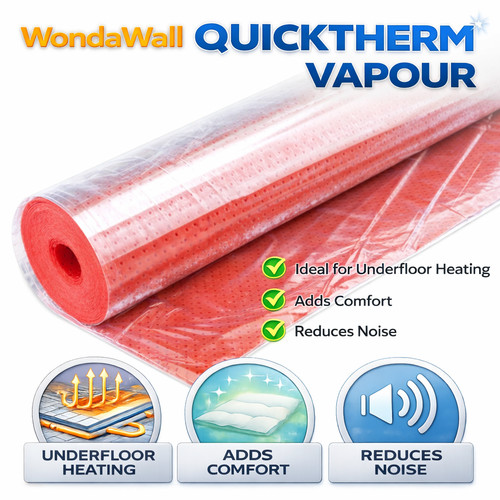Underfloor heating underlay - underlay,
