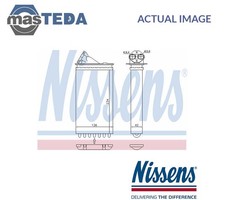 72655 HEATER RADIATOR EXCHANGER LHD ONLY NISSENS NEW OE REPLACEMENT