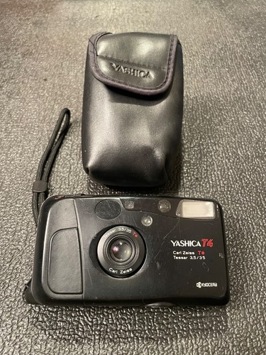 Yashica 35mm film camera - yashica,